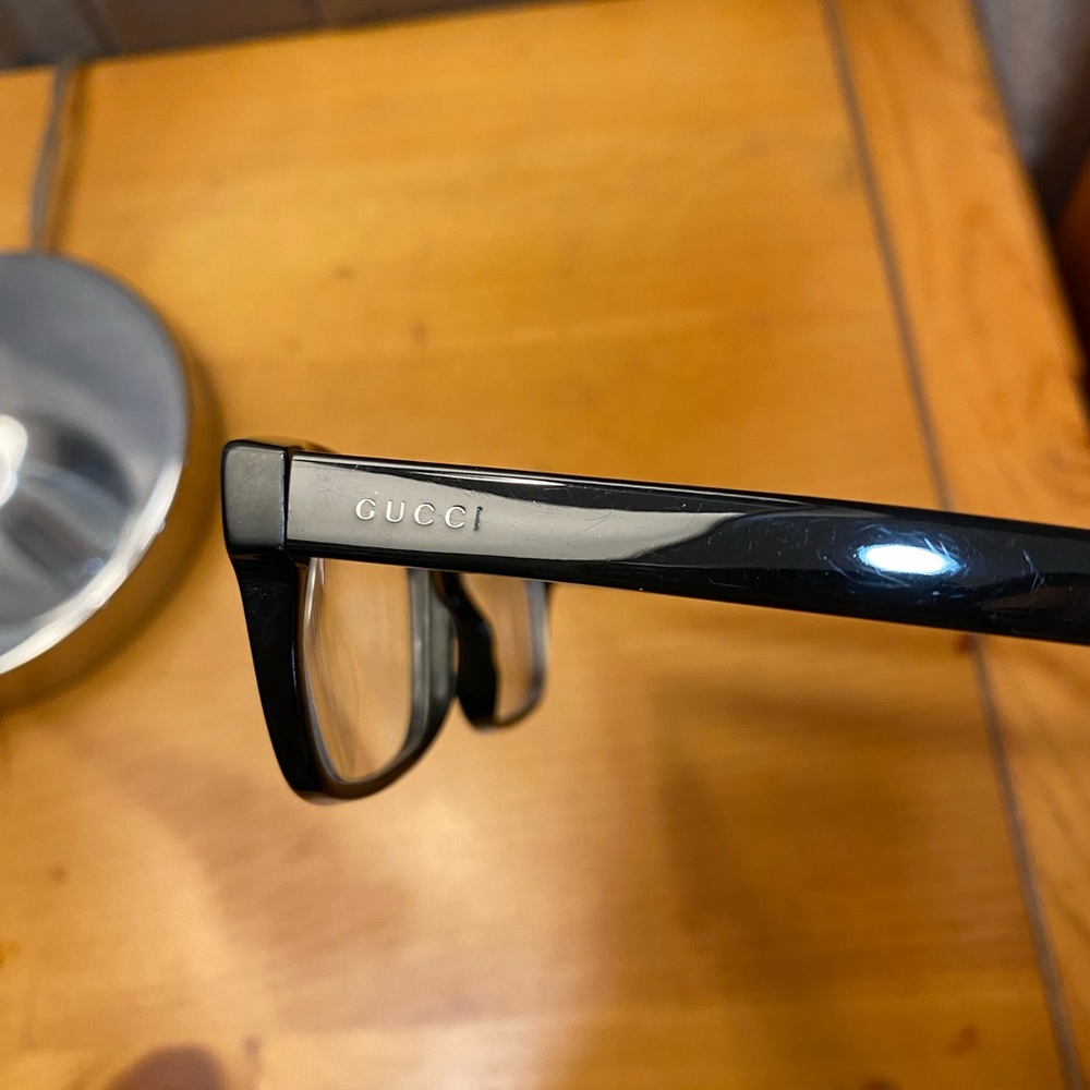 Gucci Black Unisex Eyeglasses Frames - Picture 7 of 11
